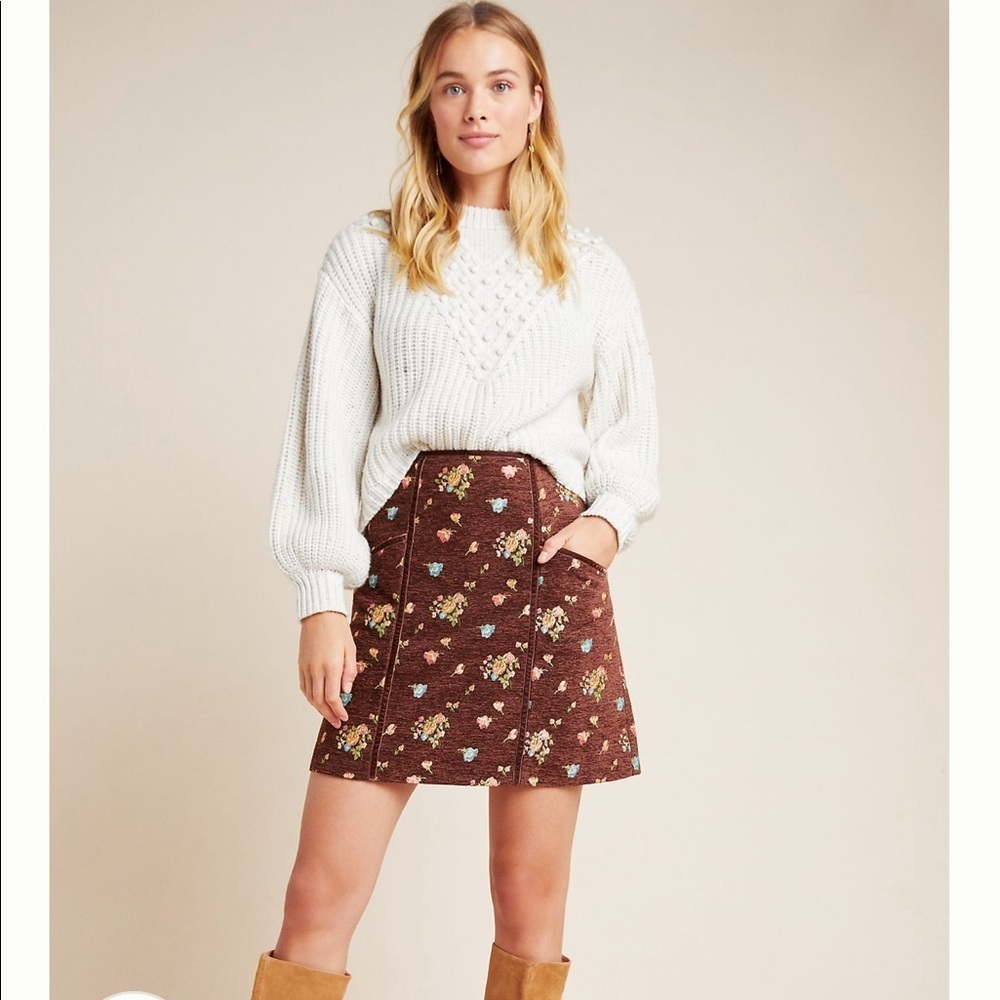 Anthropologie hutch skirt NWT 10 🌸🌟